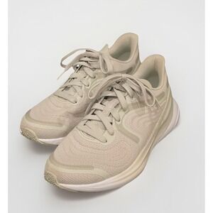 Lululemon Blissfeel Run 2 Light Gray Silverstone Women Size 7 Running Shoes EUC